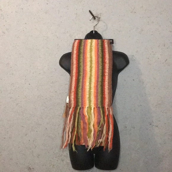 Sz OS Pastel Plaid Muffler Scarf | Extra Long NWT - Picture 1 of 6